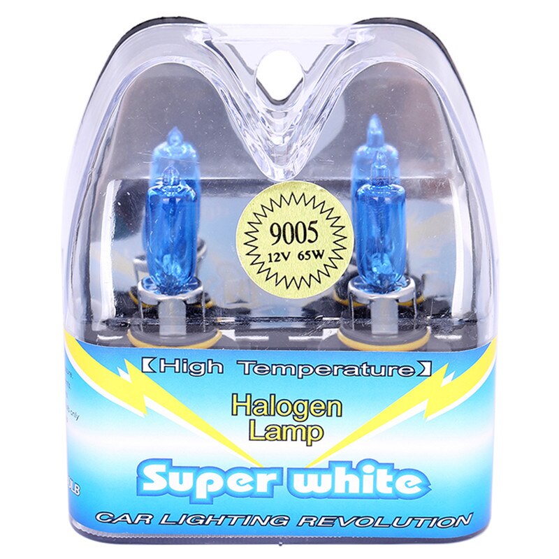 Urbanroad 2 stks 9005 HB3 Halogeen Auto Head Light Bulb Lamp HB3 Super White 6000 k 12 v 65 w koplamp Parking Halogeen Lamp Licht