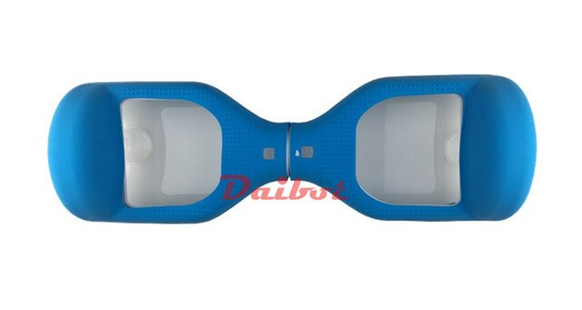 Auto-équilibrage Scooter électrique 6.5 pouces Anti-rayure coque en Silicone pour Hoverboard électrique Multi couleur coque en Silicone de protection: Blue