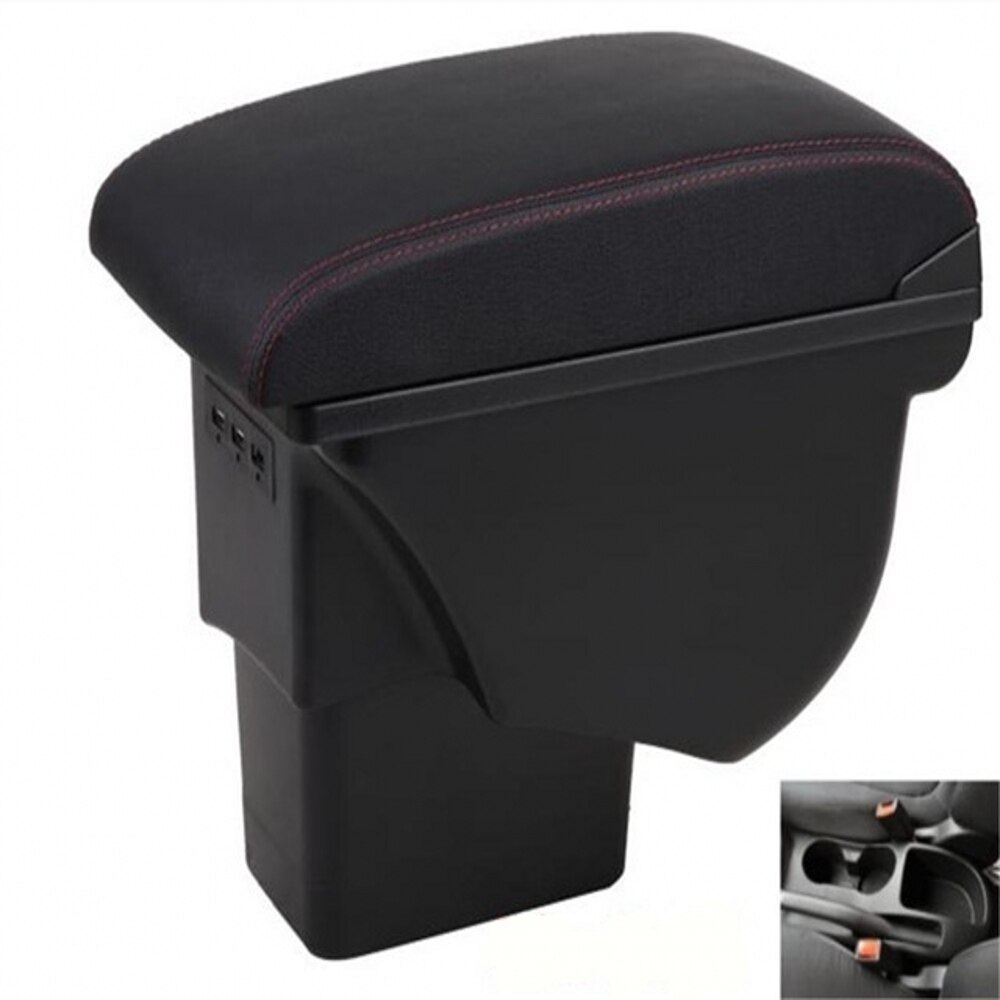 Voor Kia Soul Armsteun Doos Lederen Auto-interieur Onderdelen Center Console Armsteun Doos Auto Armleuningen Opslag Met Usb
