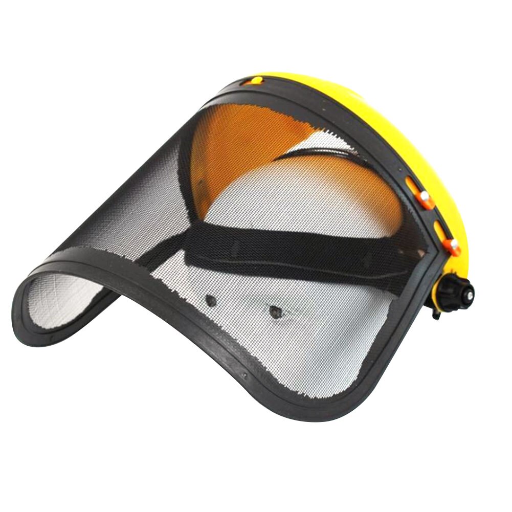 Forestry Chainsaw Safety Helmet Brushcutter Trimmer Protective Hat Electric Lawnmower Trimmer Protective Mask Logging Protect