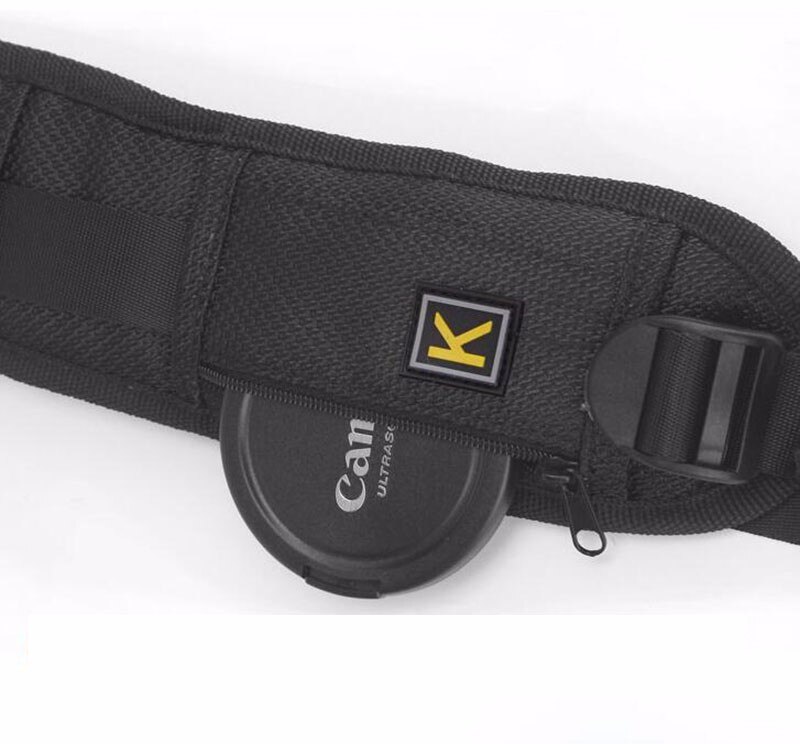 Sangle de ceinture décompression rapide prise de vue unique bandoulière pour tous les appareils photo reflex numériques DSLR