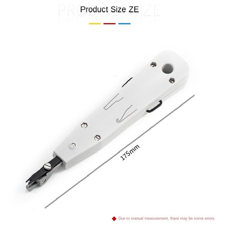 RJ11 RJ45 Cat5 cat6 KD-1 Wire Cutter Punch Down Network Telephone Module Card Cutter Tool for Laying of Distribution Frame