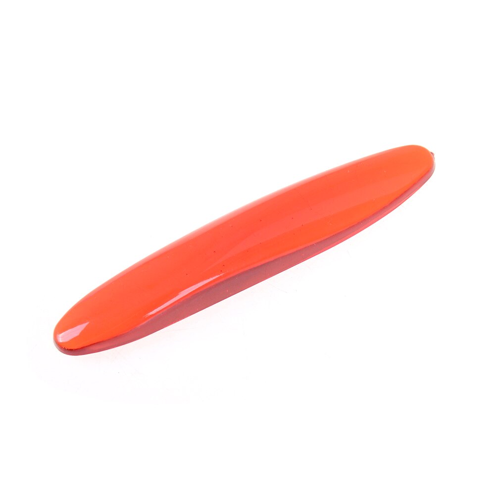 Kunstnerisk rattleback magi chembongo filosofisk legetøj plast håndstørrelse plast legetøj: Rød