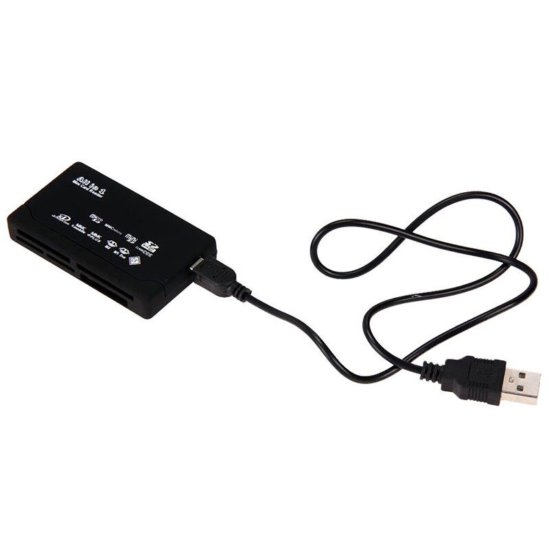 Hukommelseskortlæser universal usb 2.0 1.0 sd tf cf xd hukommelseskort adapter
