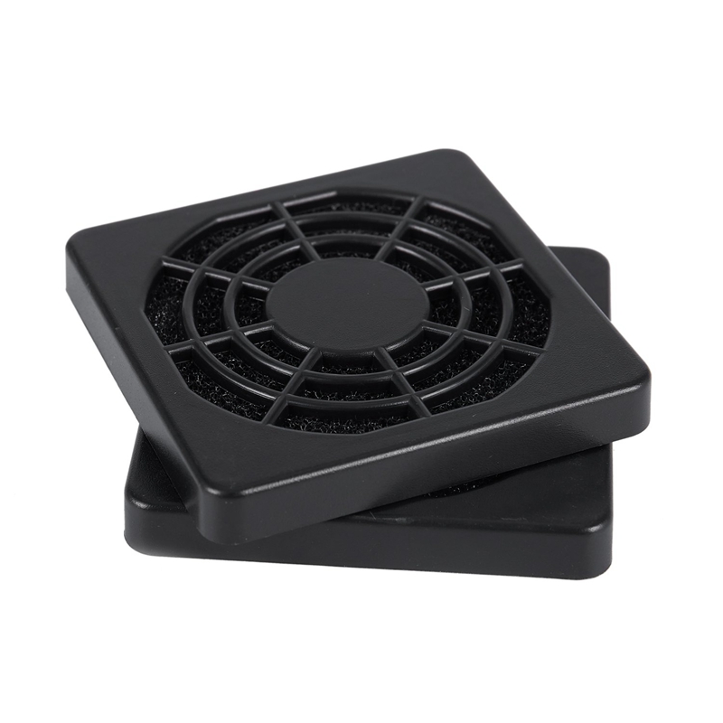 4 stück staubdichte staubfilter-schutzgitterabdeckung für 50mm gehäuselüfter