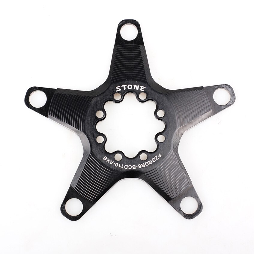 Stone Chainring AXS Adapter for Sram Force Red Road Bike AXS 110 BCD 5 Arm Adapter Spider Converter 12S 12 Speed Crank: Default Title