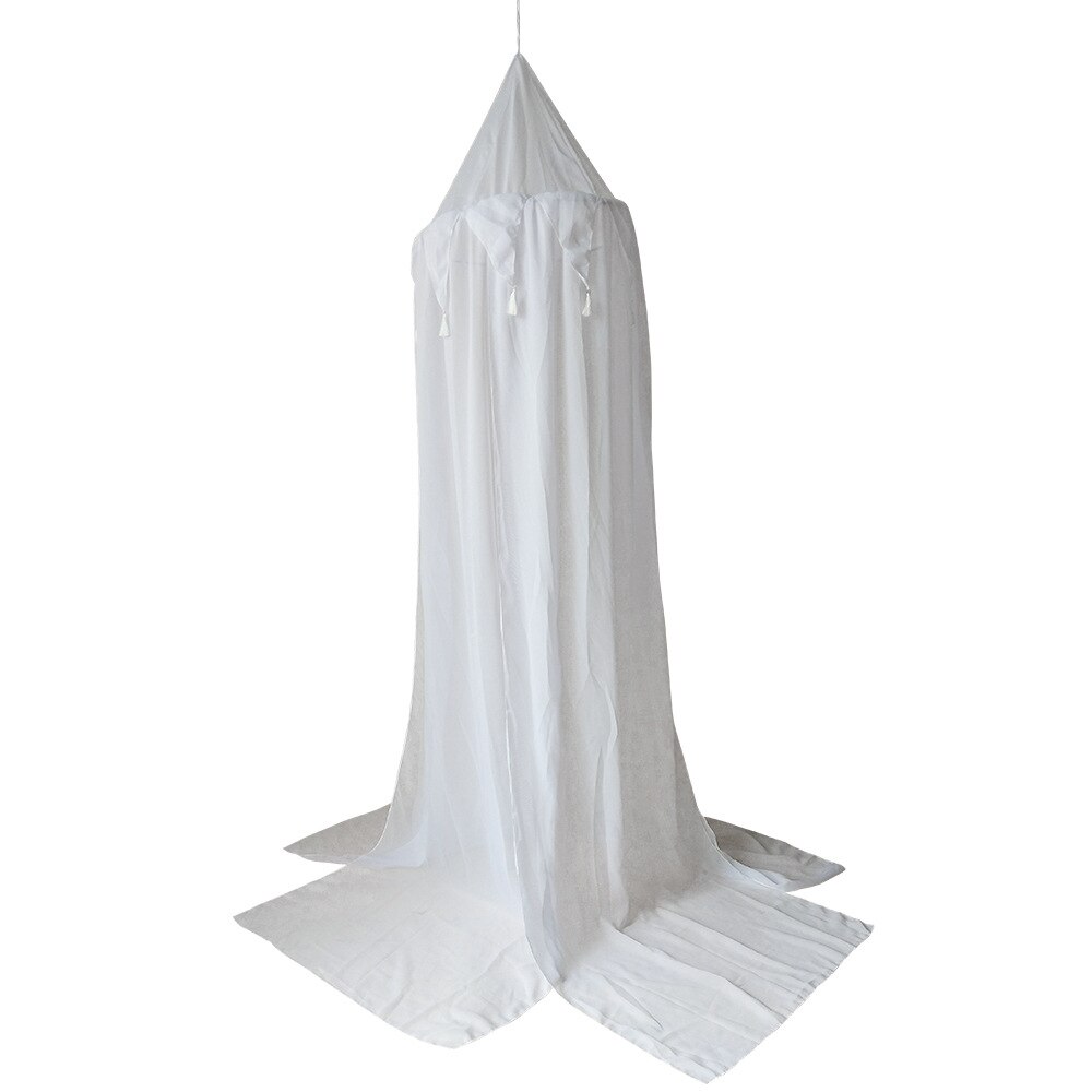 Hängen Baby Bett Baldachin Bettdecke Moskito Netz Krippe Netz Zelt Vorhänge Zelt Vorhang Bettwäsche Runde Kuppel Zelt Chiffon Zimmer Dekor