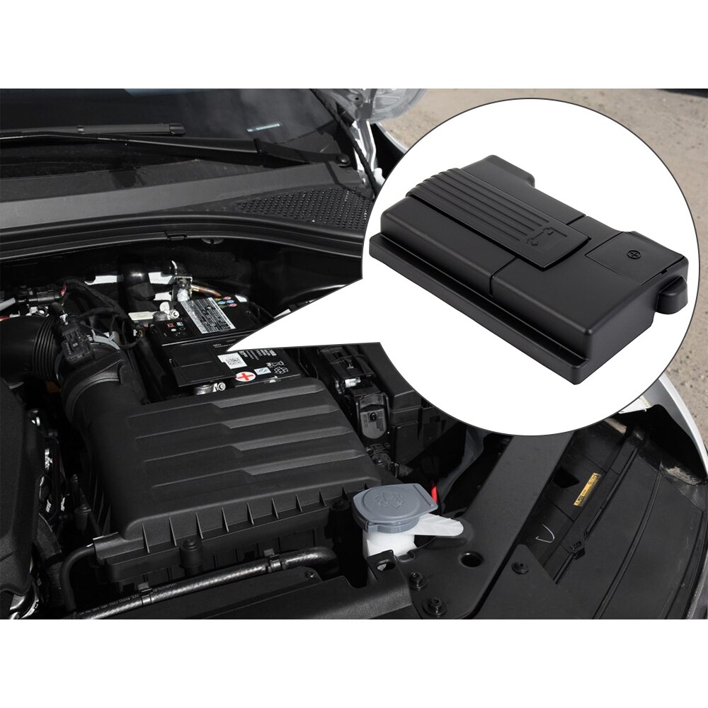 Auto Elektrode Motor Batterij Cover Shell Protector Stofdicht Voor Tiguan Golf Sportsvan Mk7 Passat B8 Touran Batterij Cover