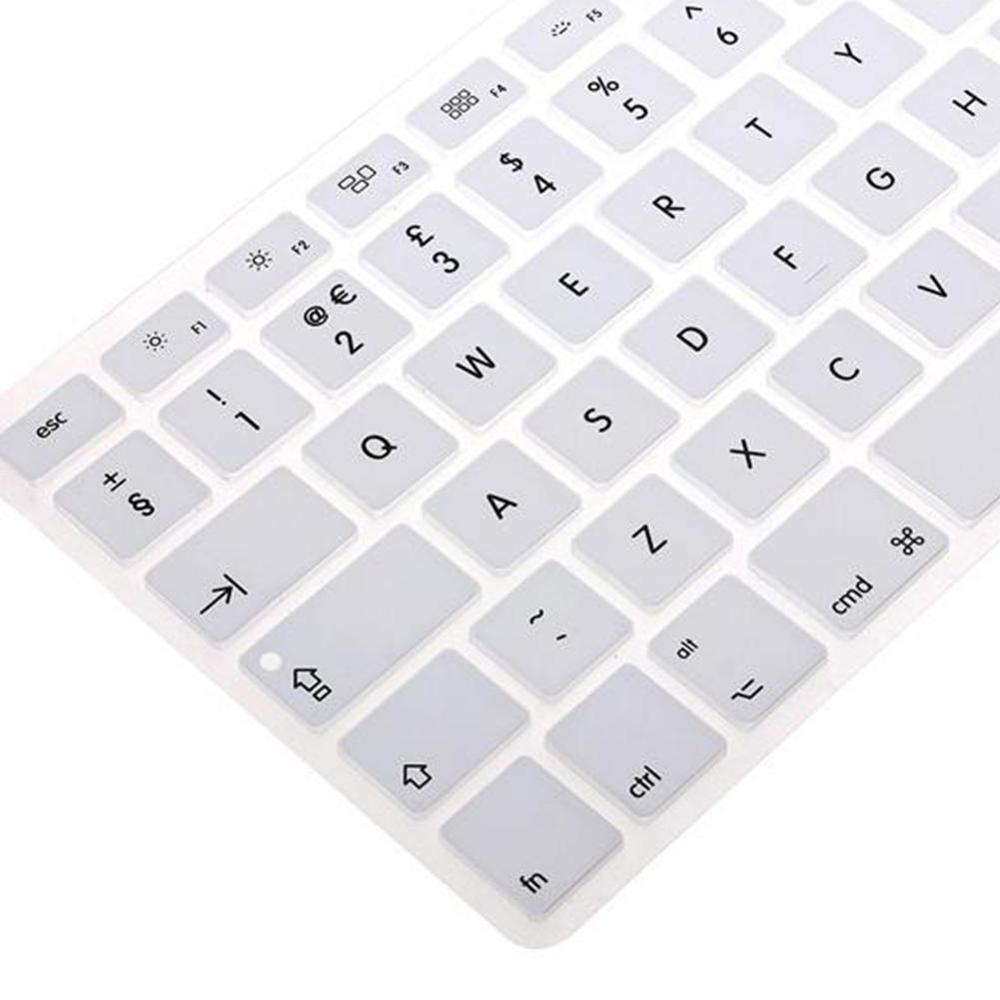 10 farben Weichen Silikon Tastatur Abdeckung Aufkleber Film Für Apple Macbook Pro Air 13 "15" 17 " oder älter) computer Zubehör