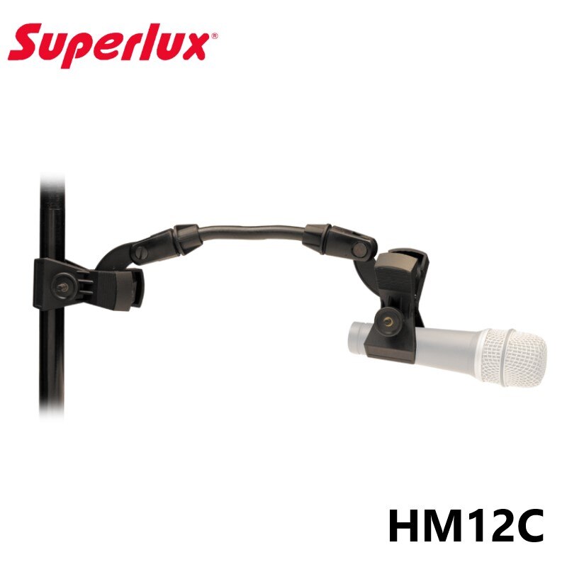 Superlux HM12C universal clamp Konka drum African drum drum microphone stand microphone clip