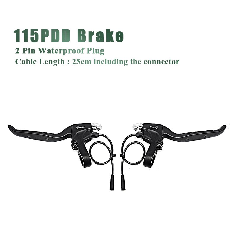 WUXING 115PDD 47PDD Ebike Brake Five Star Brake Lever Cut Off Power Electric Bicycle E-scooter Bicycle MTB Road Ebike Park Brake