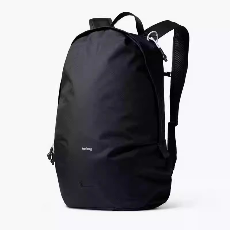 Australian Lite Daypack 20L Backpack Men and Women's Gym Waterproof Outdoor Travel Backpack: black