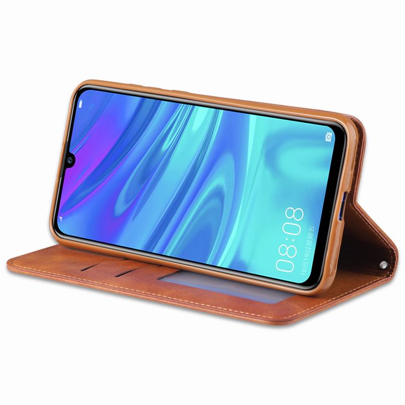 Funda para Huawei Y5 Y6 Y7 Y9 lujosa funda magnética Vintage de cuero para teléfono con cartera para Huawei Y6 Y 5 7 9 Coque