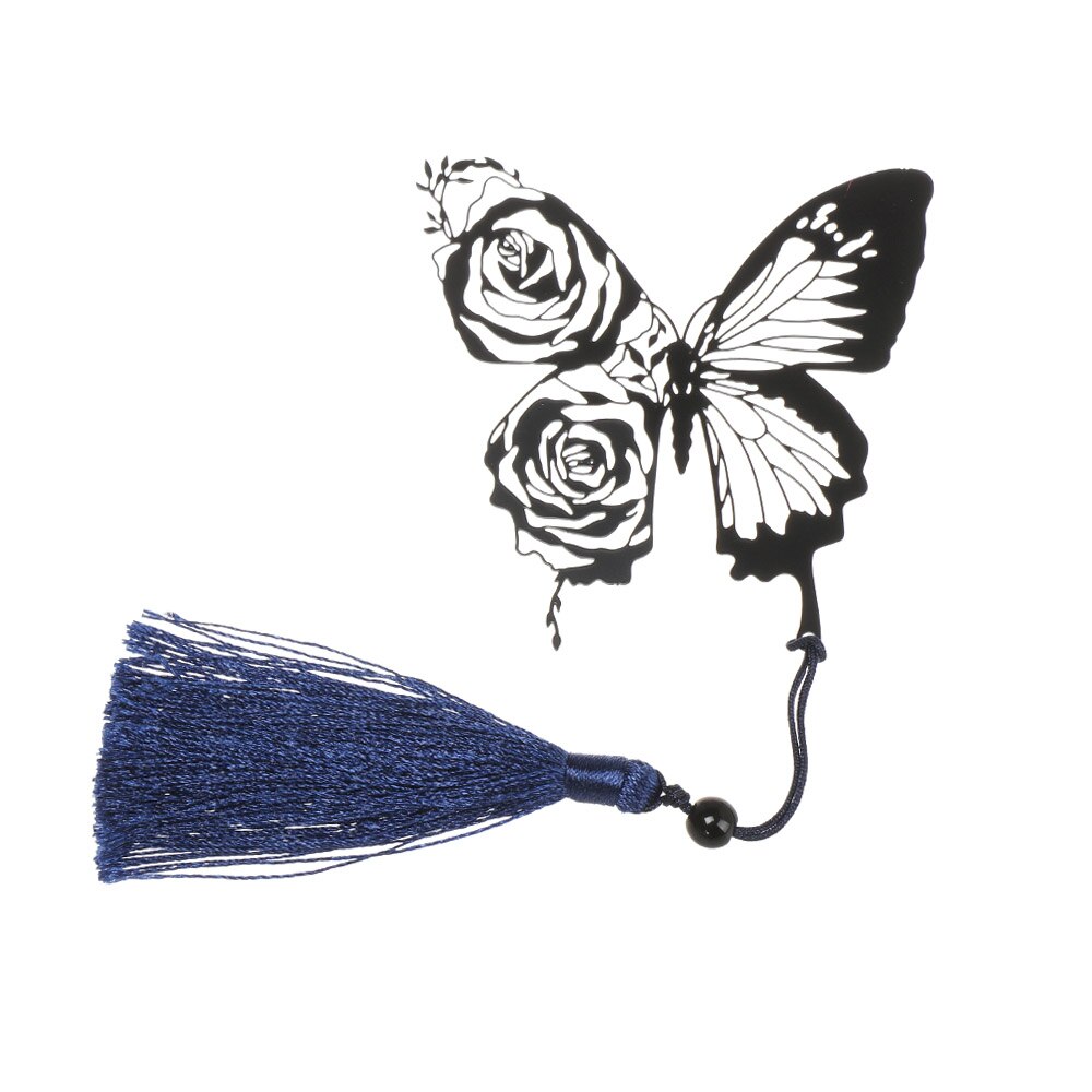 1PC Cartoon Character Bookmarks Metal Pagination Mark Cute Pendant Bookmark Marker Clip Stationery School Office Supplies: Style 4