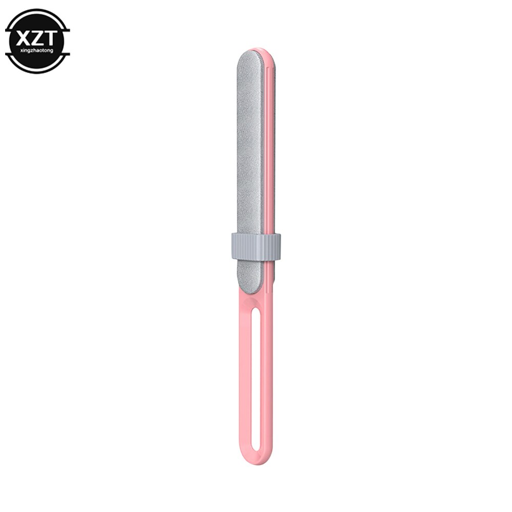 Brosse Double face pour éliminer les poils, accessoire de nettoyage des peluches, pour enlever les poils des animaux de compagnie et les vêtements: Rose