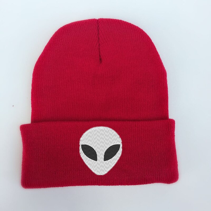Alien kostuum baby hoed fotografie rekwisiet hoed cartoon pet gopro superheld schedel ufo hoed voor jongens en meisjes winter accessoire: Bruin