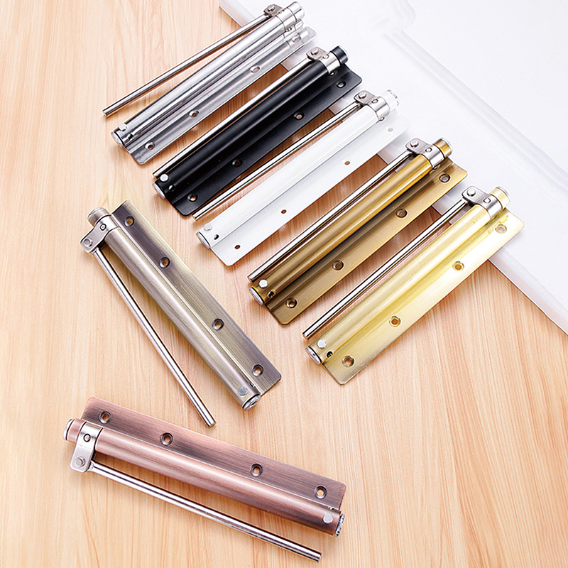 Automatic Spring Buffer Surface Mounted Adjustable Door Closer Aluminum Alloy Door Closing Device for Home and Commercial