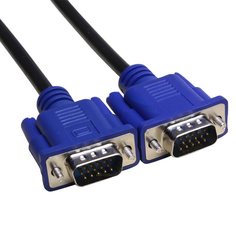 30cm Male to Male VGA Extension Cable Cord for PC Computer Monitor Projector Male to Male Computer Cables