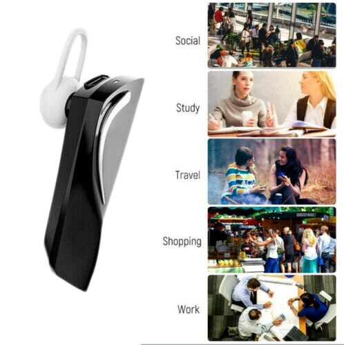 Draagbare Smart Voice Vertaler Headset Enkele Draadloze Bluetooth Vertaling Headset Instant 26 Talen Vertalen 3C273C27