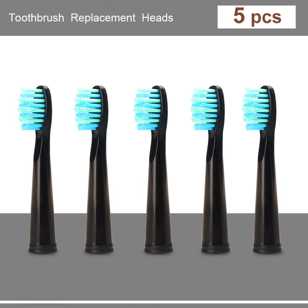 Seago elektriske tandbørsteudskiftningshoveder passer til  sg551 sg515 sg958 sg949 sg507 originale elektriske tandbørstehoveder: 5 hudorme