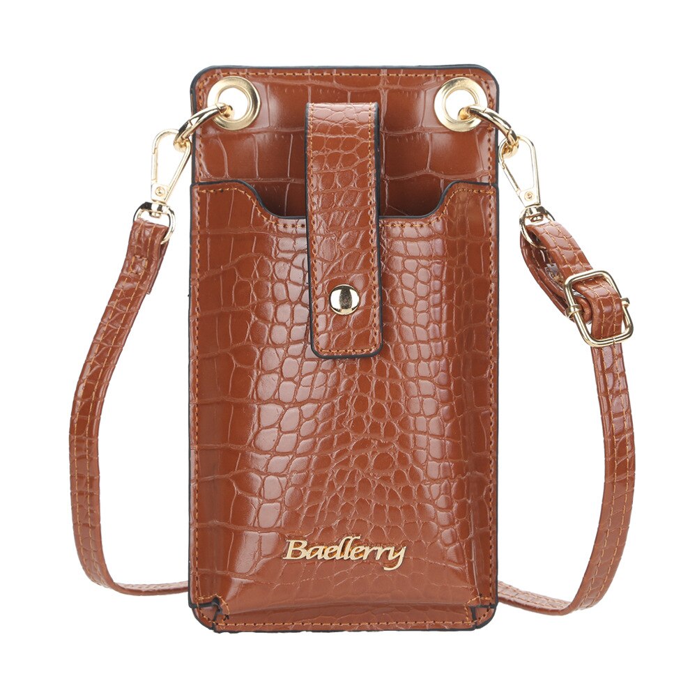 2022 kleine damenhandtaschen, transparente handytaschen, gelbe handytaschen, kleine taschen für mädchen: Braun