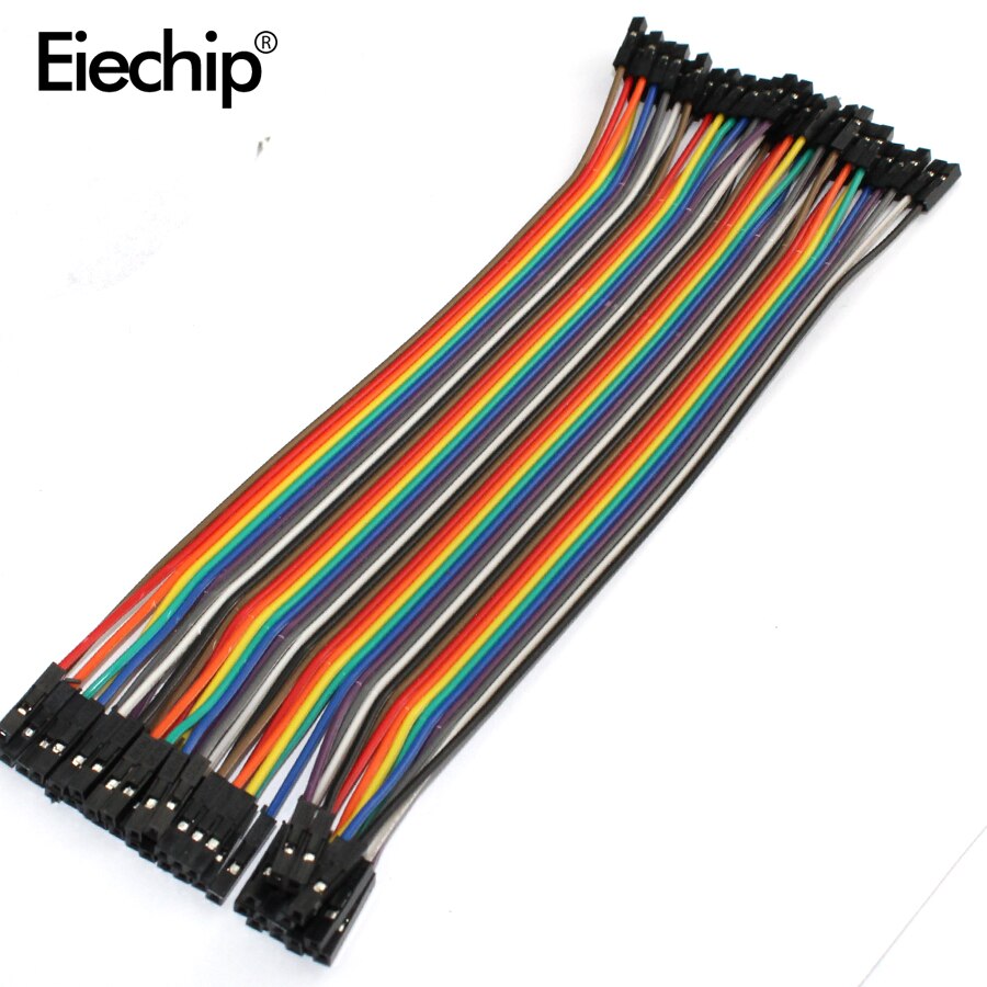 Dupont line-cable de puente para Arduino, cable macho a macho + macho a hembra y hembra a hembra, 20cm, 120 Uds.