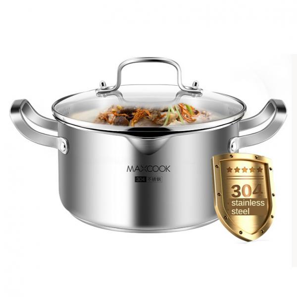 Stock Pot Cooking Pot Stockpot Kitchen Tool with Glass Lid Preservative