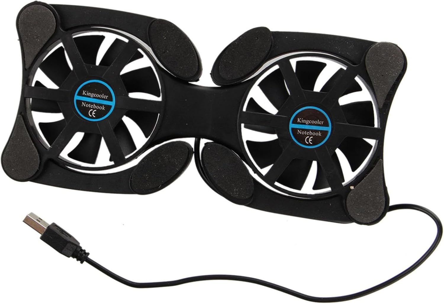 Cooler Stand Laptop Cooler Low Noise Cooling Portable Ultra Slim Gaming Laptop Cooling Pad Prevent Overheatin for 7-15 in Laptop: Default Title
