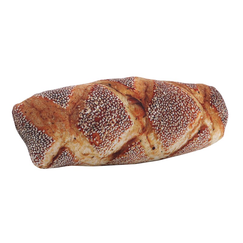 Pão de manteiga longa carne floss sésamo pizza beefsteak travesseiros comida pelúcia travesseiro simulado snack decoração encosto almofada