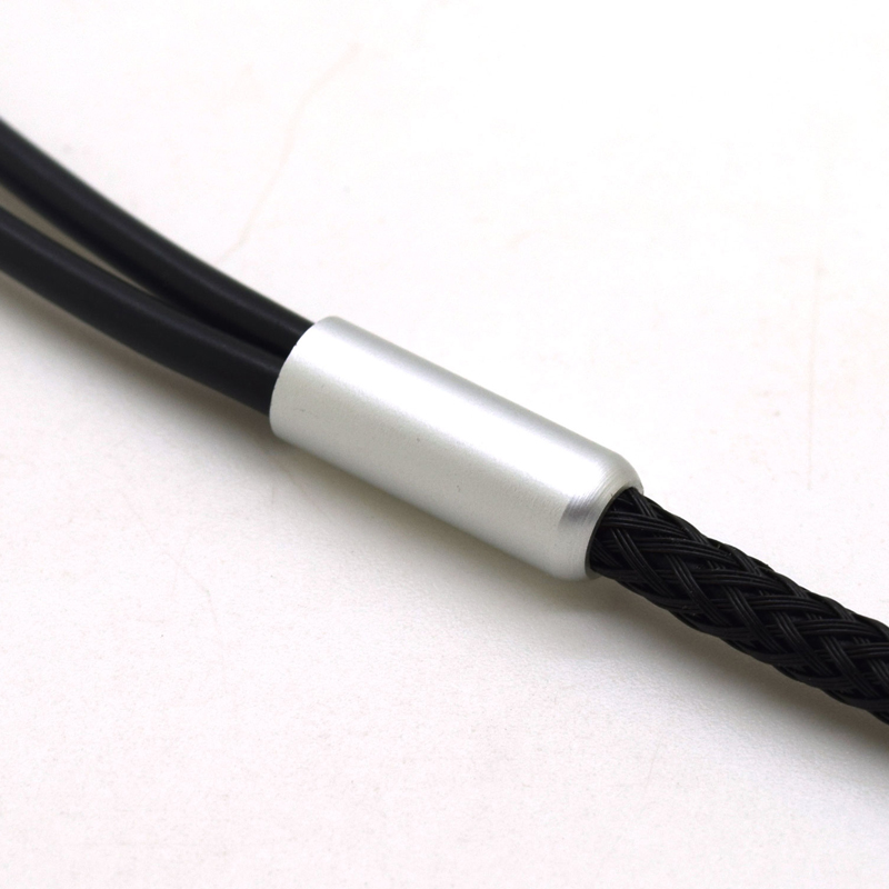 Headphone Cable for Hifiman HE-560V3 - 3.5mm to 6.35mm + 2x3.5mm Male - 4 Core Oxygen-Free Copper - Replacement Audio Cord