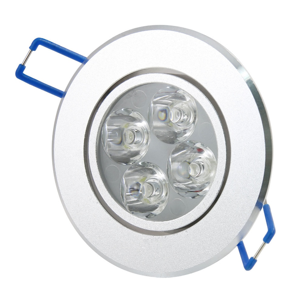 1PCS Verzonken LED Plafond Downlight Spotlight Lamp Licht Hoge Lumins 4W Cool White/Pure White/ warm Wit 85-265V