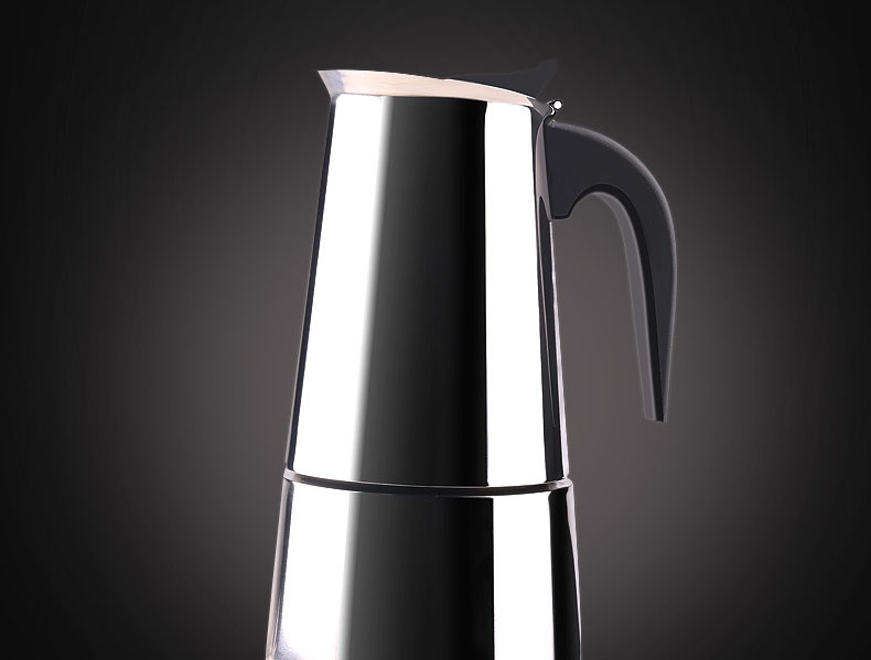 Coffee Pot Stainless Steel Kettle Coffee Brewer Kettle Pot Portable Espresso Coffee Maker Moka Pot Pro Barista Pot