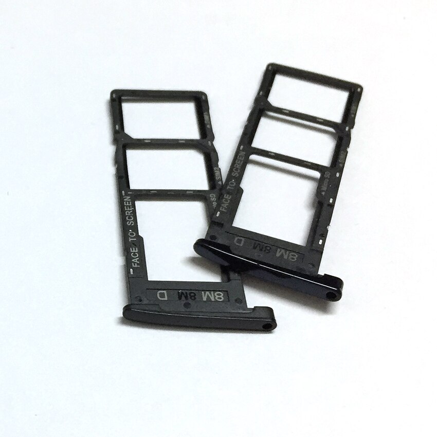 Sim Tray Holder For Motorola Moto G6 Plus SIM Card Tray Slot Holder Adapter Socket Repair Parts