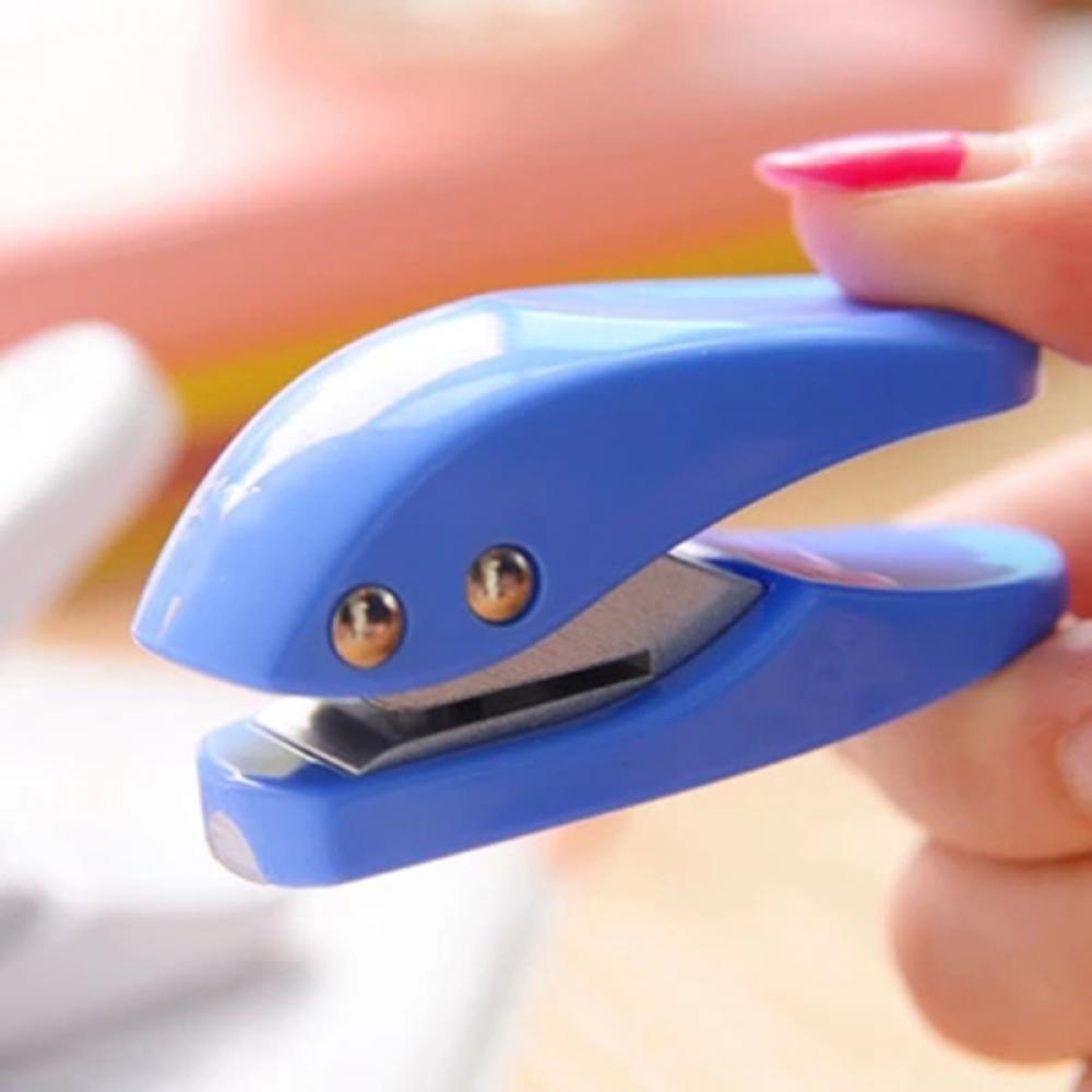 Mini Scrapbooking Card Paper Cutter Hand Punch Gat Cirkel Gat Confetti DIY Craft Kantoorbenodigdheden Hand Perforator