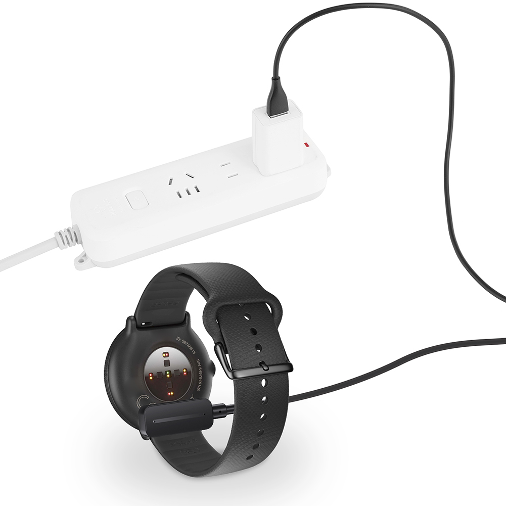 1m Magnetische USB-oplaadkabel Oplader Adapter Vervanging Power Charge Wire 5V 1A voor Polar Pacer/Pacer Pro/Ignite 3/Vantage V3