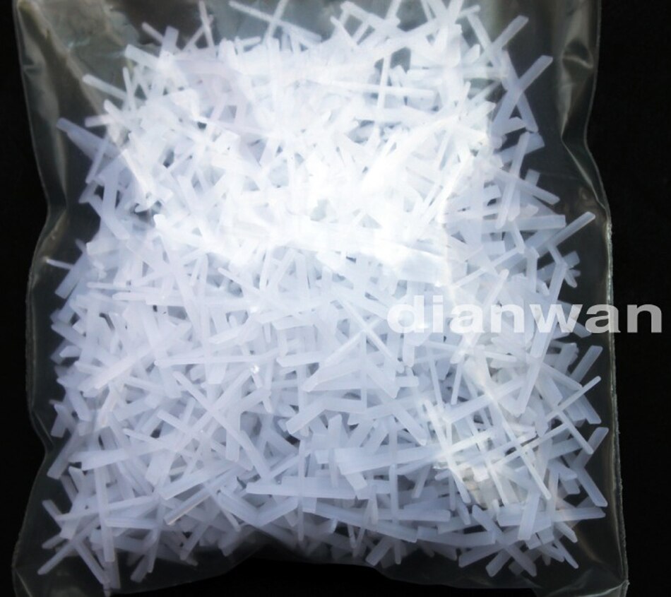 2mm Tile Spacers For Spacing Of Floor And Wall Tiles 300pcs