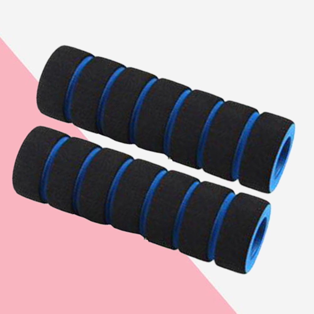 2 stuks schokbestendige comfortabele stuurgrepen fiets schuim grip fietsaccessoires