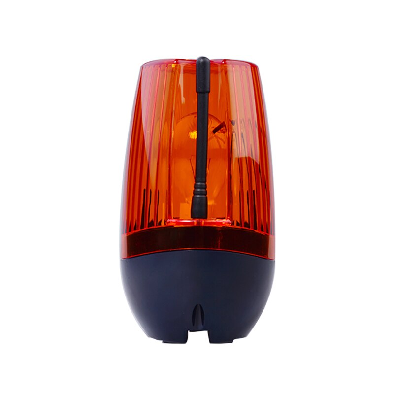 AC220V Flashing Bulb Warning Light Lamp for barrier gate Sliding garage swing door Gate Opener no sound