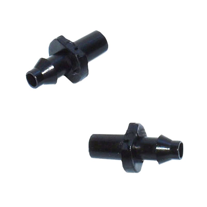 Tuinberegening weerhaak 1/4 " connector 6mm tuinslang mondstuk connector 4/7mm slang irrigatiesysteem adapter 60 stuks