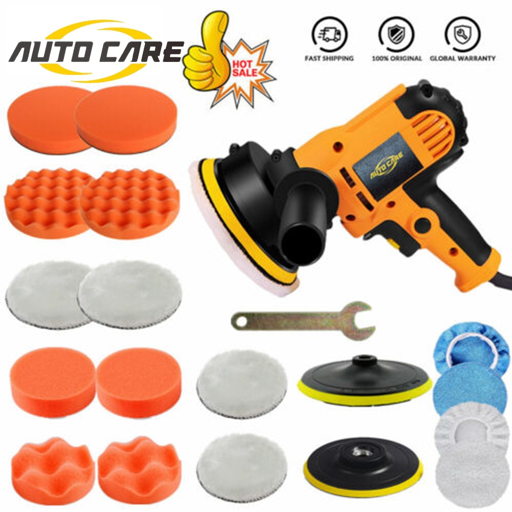 220V elektryczny robić polerowania samochodu maszyna robić 600W 5 cal szlifierka pielęgnacja samochodu szlifierka bufor narzędzia zestaw