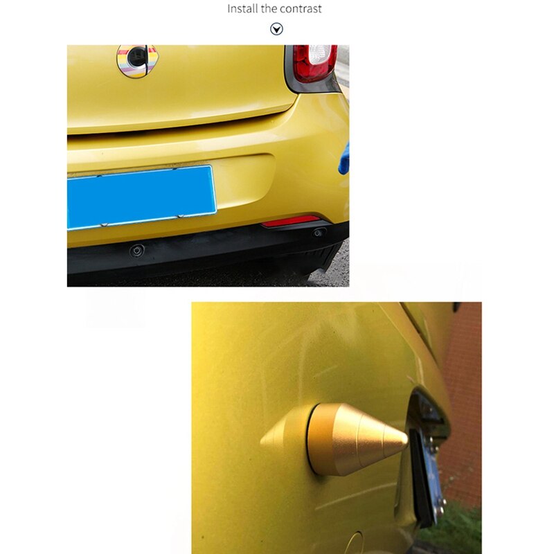 Paraurti posteriore Spike Guardie Protector Per Benz SMART Fortwo ED 451 2009-2014: Silver