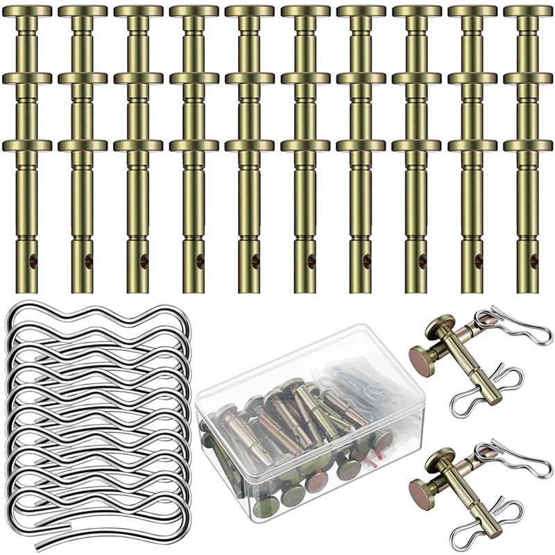 Shear Pin and Cotter Pin Kit Snow Blower Shear Pin 738-04124A and 714-04040 for Snow Blower (30)