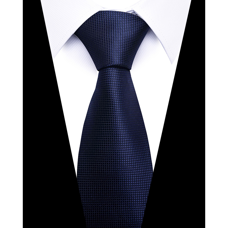 Corbata para hombre, , lujosa, 7,5 cm, corbata, accesorios para camisa, rayas, rojo oscuro, día de Año para hombre