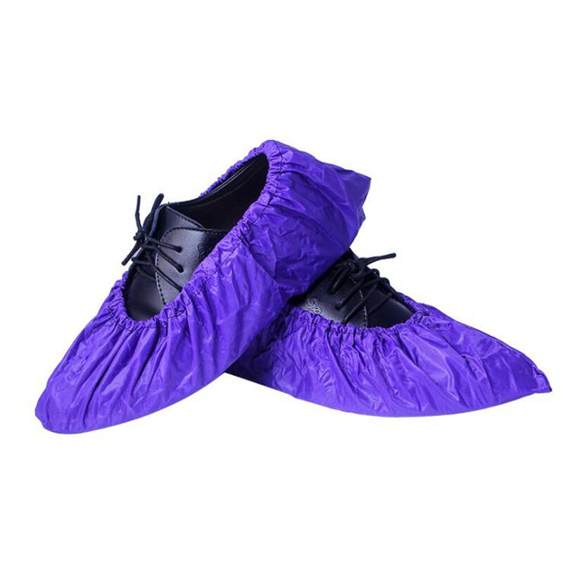 Couvre-chaussures réutilisables couvre-chaussures de pluie unisexe couvre-chaussures antidérapants imperméables organisateurs de chaussures organisateur de chaussures 30x14cm: VIOLET