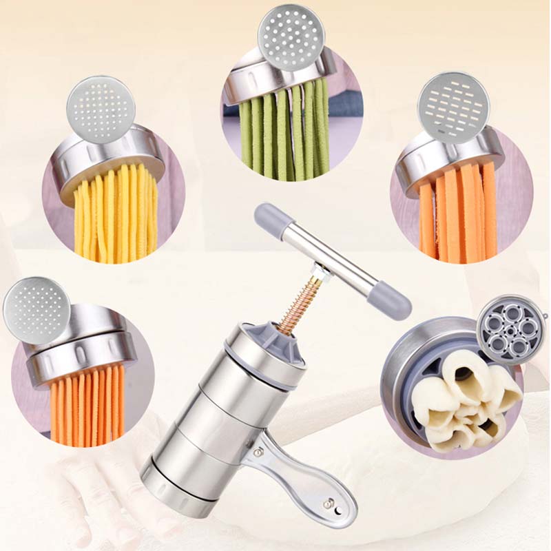 Premium Edelstahl Spätzle Maker – Manueller Nudelbereiter Für Hausgemachte Spätzle, Einfach Zu Reinigen & Spülmaschinenfest