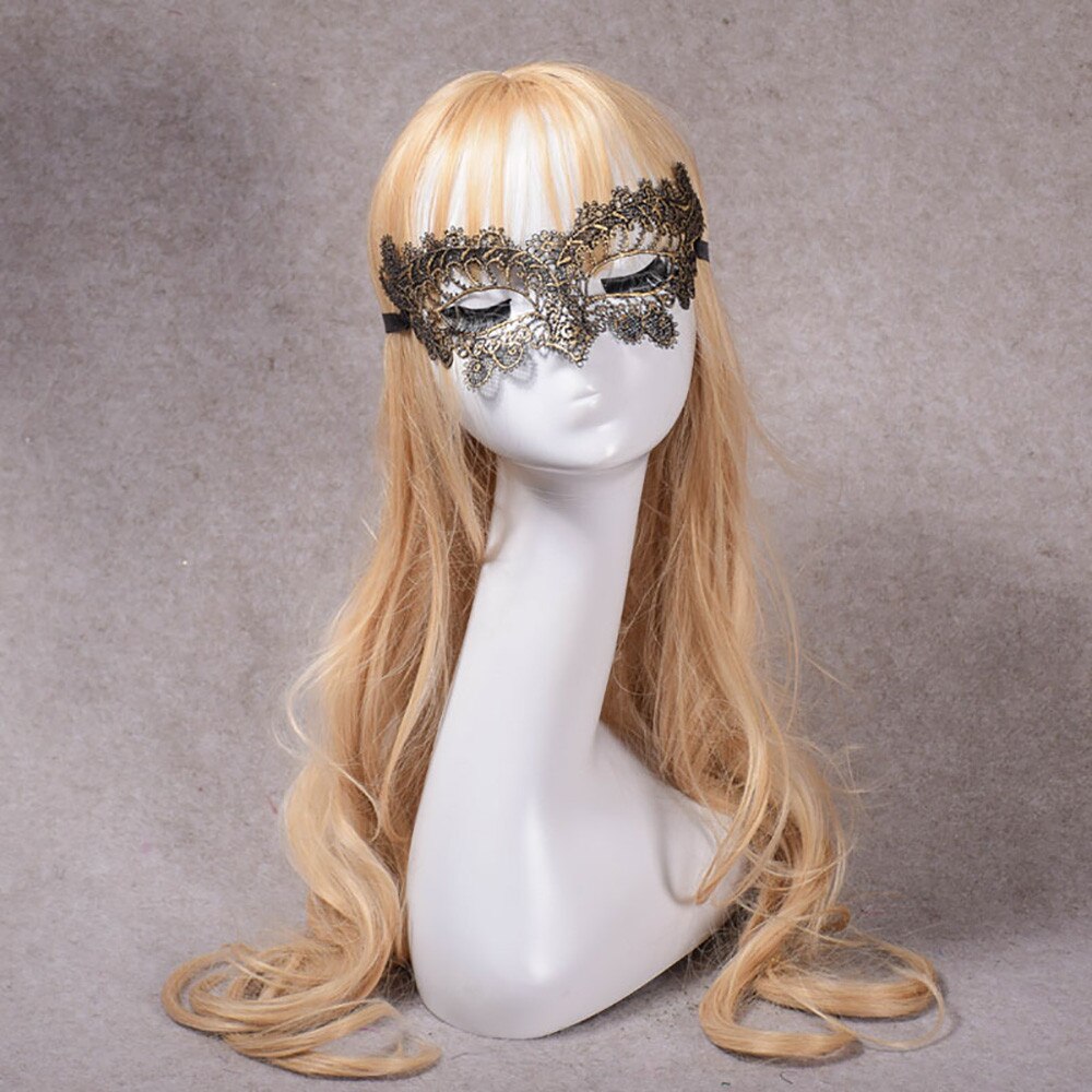 30 Zwarte Maskers Voor Party Betoverende Vrouwen Sex Masker Uitsparing Kant Maskers Voor Prom 5752