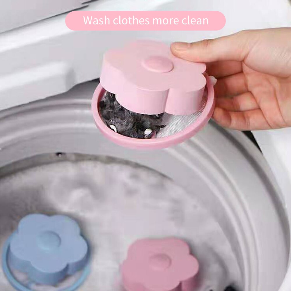 1pc Hair Removal Catcher Filter Mesh Washing Machine Filter Floating Lint Mesh Trap Bag Pouch Cleaning Ball Bag Laundry Supplies