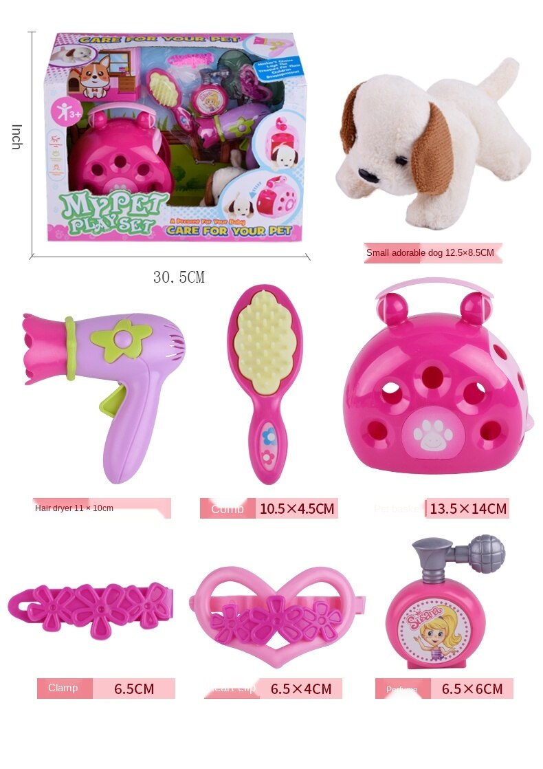 Girl Dressing Pet House Play House Toy Bread Doughnut