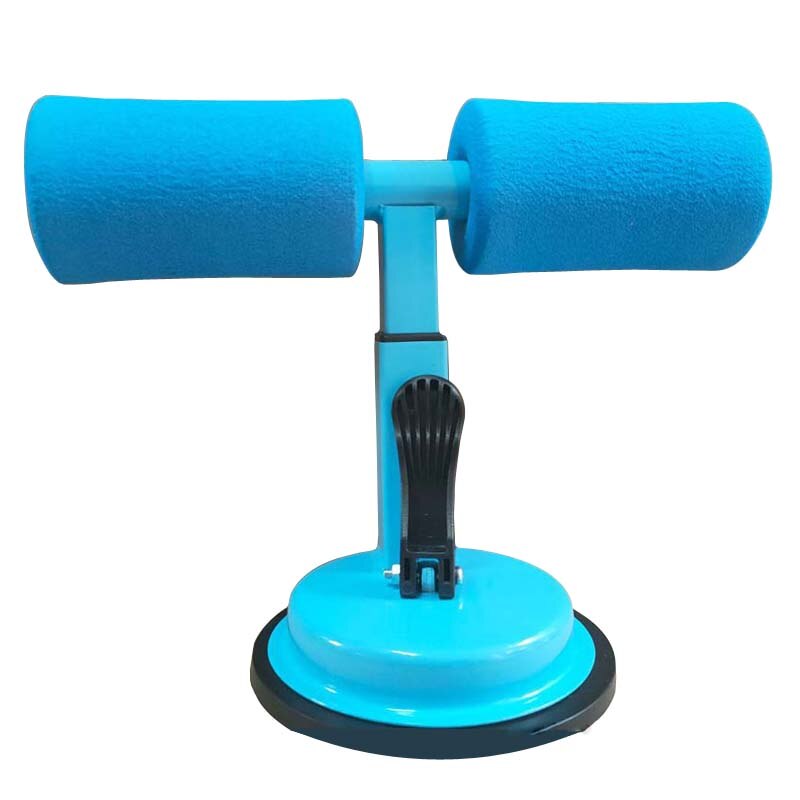 Justerbar inomhus gym träning magmaskin träning sit-ups hem fitness buken curl träning magrullar bärbart verktyg: Blå typ 2