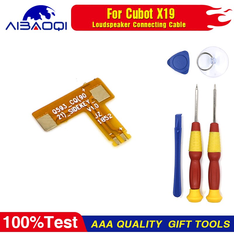 Oryginalny ekran dotykowy wyświetlacz LCD dla Cubot X19 X19S Android 8.1 2160X1080 5.93 "z ramą idealne części zamienne darmowe narzędzia: Speaker Cable